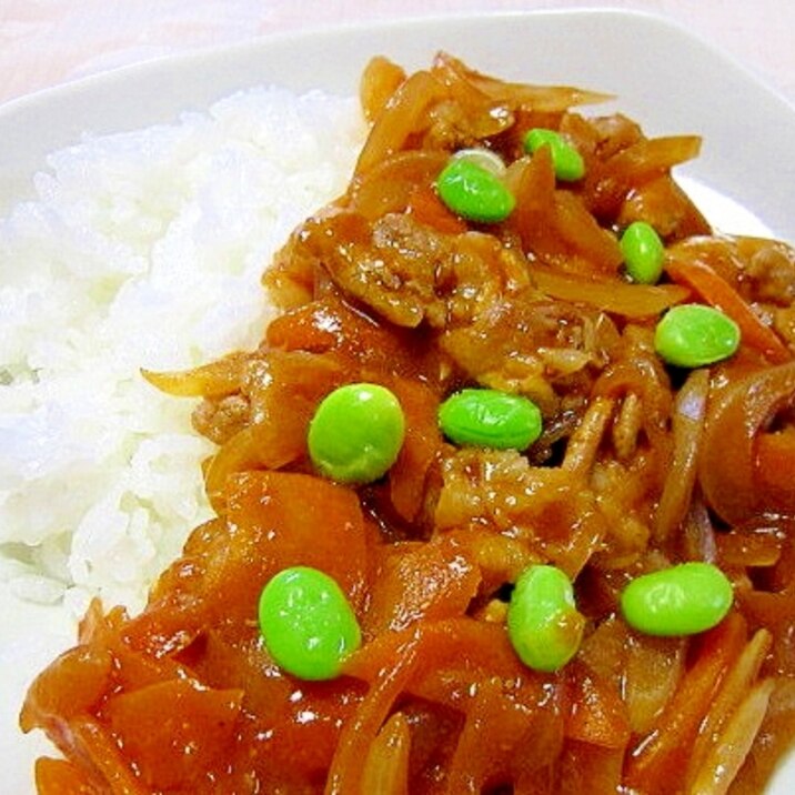 ルーなし簡単★豚肉でハヤシライス